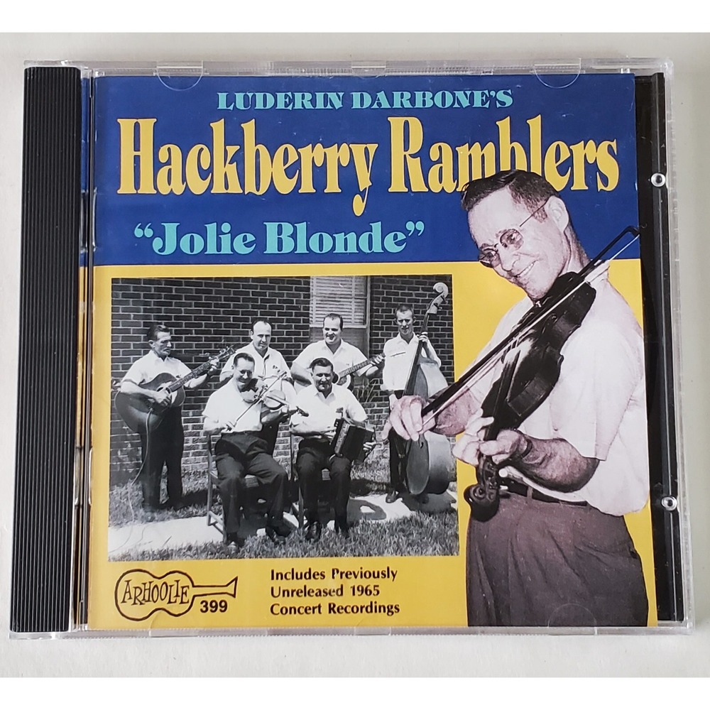 Jolie Blonde by Hackberry Ramblers (CD, 1993)‎ Arhoolie
